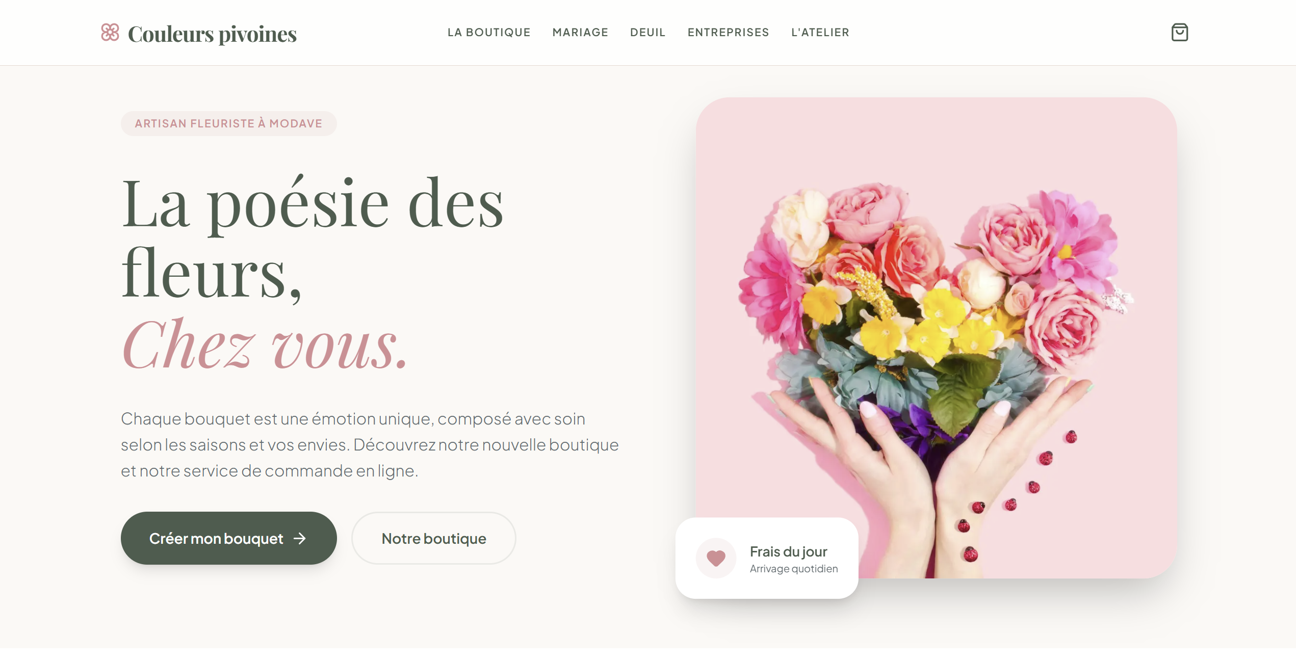 Couleurs Pivoines